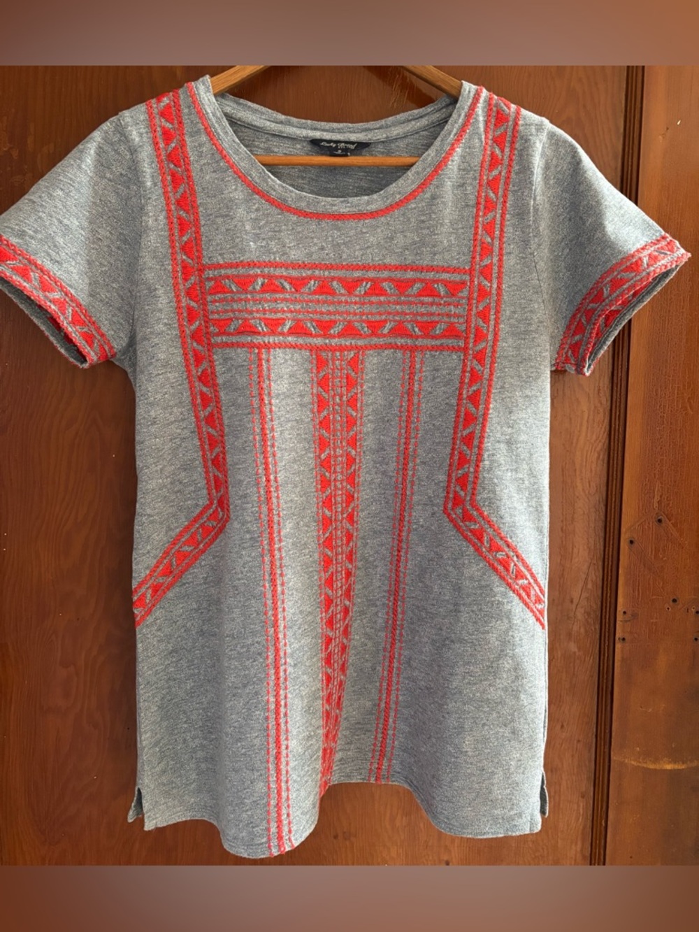 Lucky Brand embroidered t-shirt.